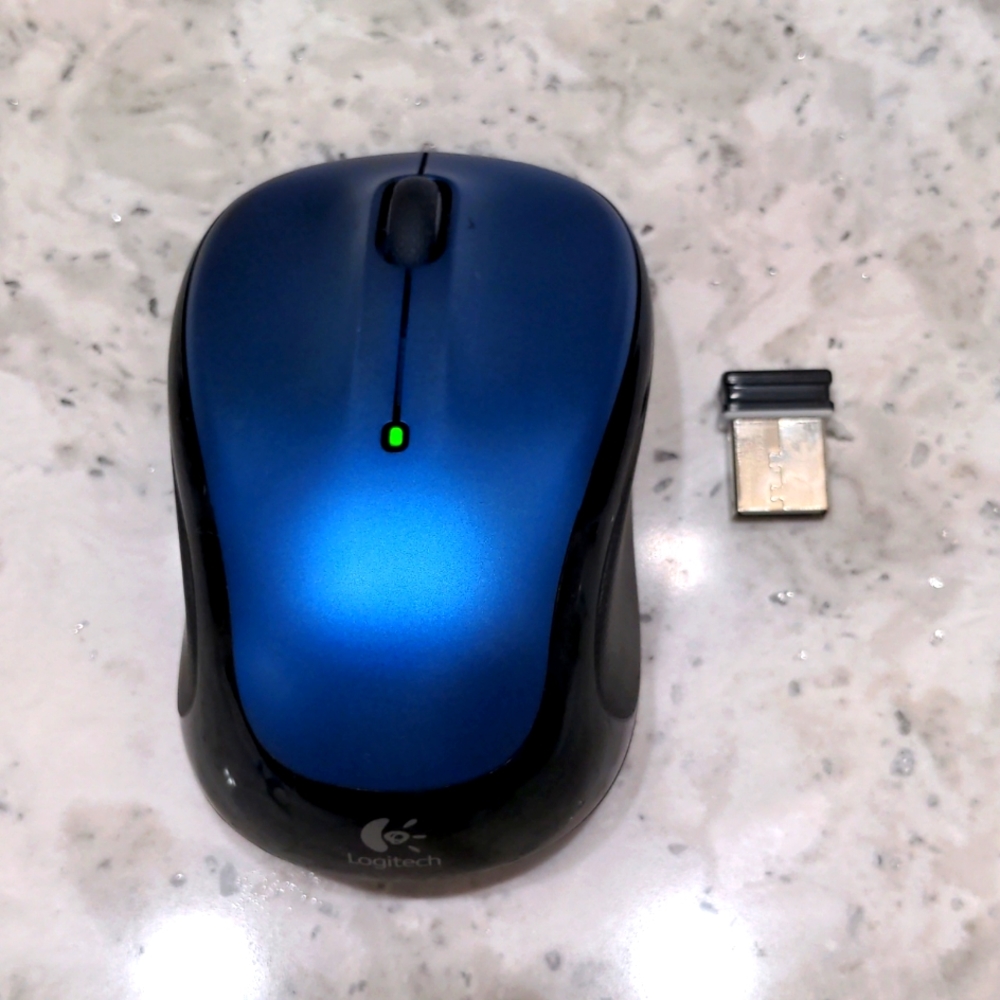 Logitech Blue Wireless Mouse M325